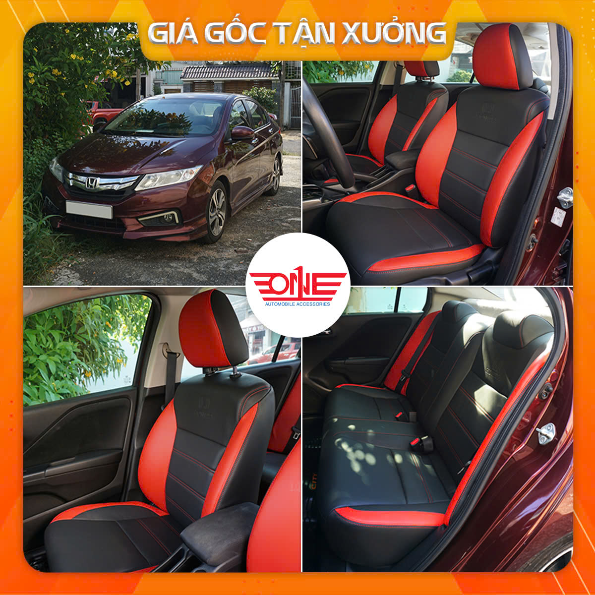 Bọc ghế da ô tô Honda City 2018 tại Biên Hoà