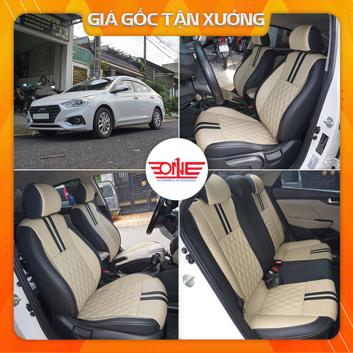 Bọc Ghế Da Ô Tô Hyundai Accent 2019 - 2023