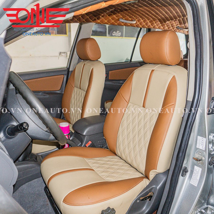 Bọc Ghế Da Công Nghiệp Toyota Innova 2014