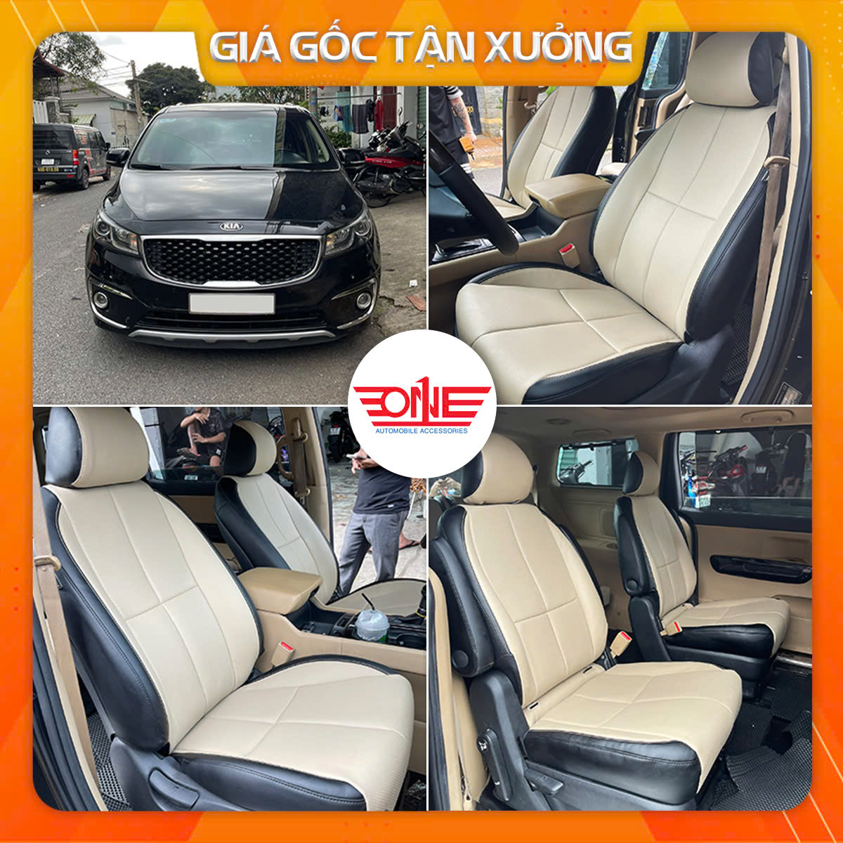 Bọc ghế da ô tô xe KIA Sedona 2016 - 2019 tại Biên Hòa