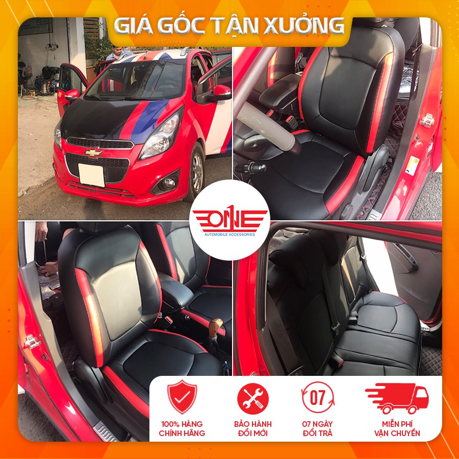 Bọc Ghế Da Công Nghiệp Chevrolet Spark 2015 - 2016