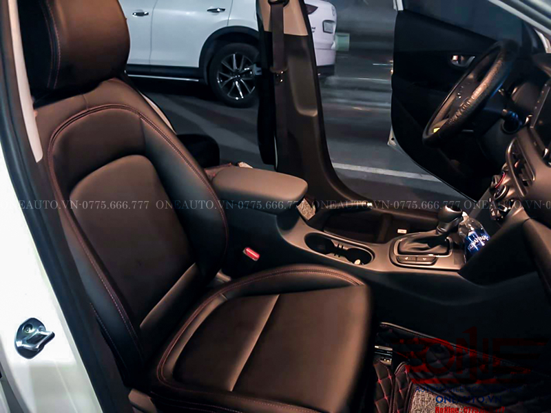 Bọc Ghế Da Microfiber Hyundai Kona 2019