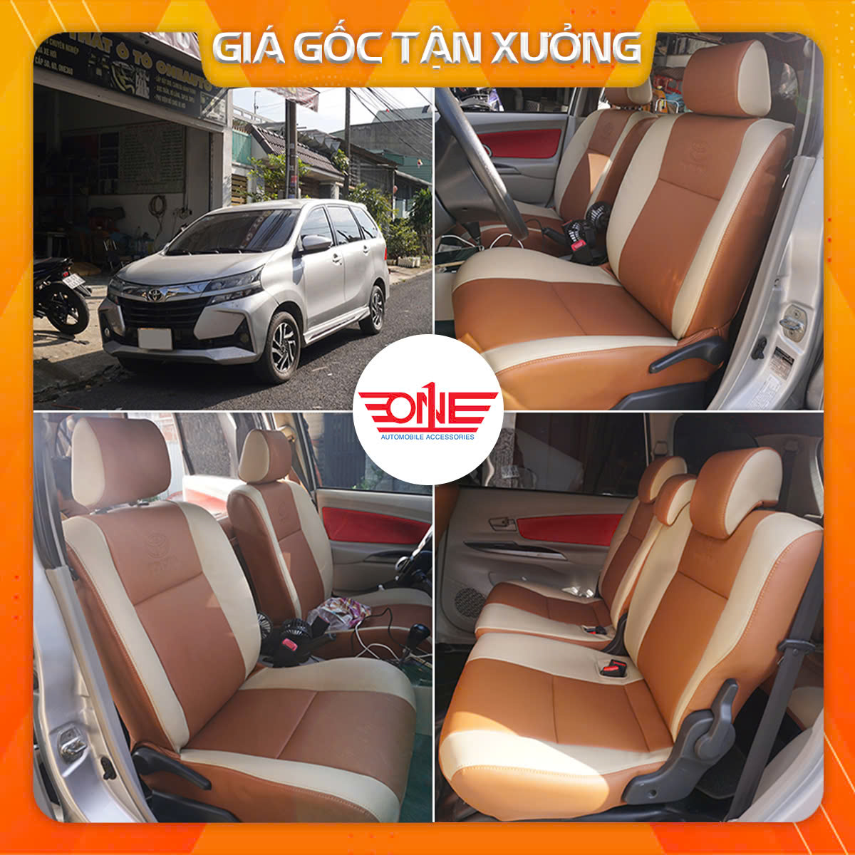 Bọc ghế da ô tô Toyota Avanza 2020 tại Biên Hòa