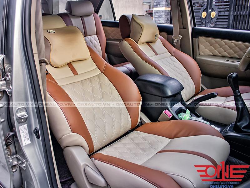 Bọc Ghế Da Ô Tô Toyota Fortuner 2013