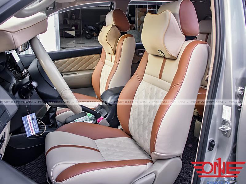Bọc Ghế Da Ô Tô Toyota Fortuner 2013