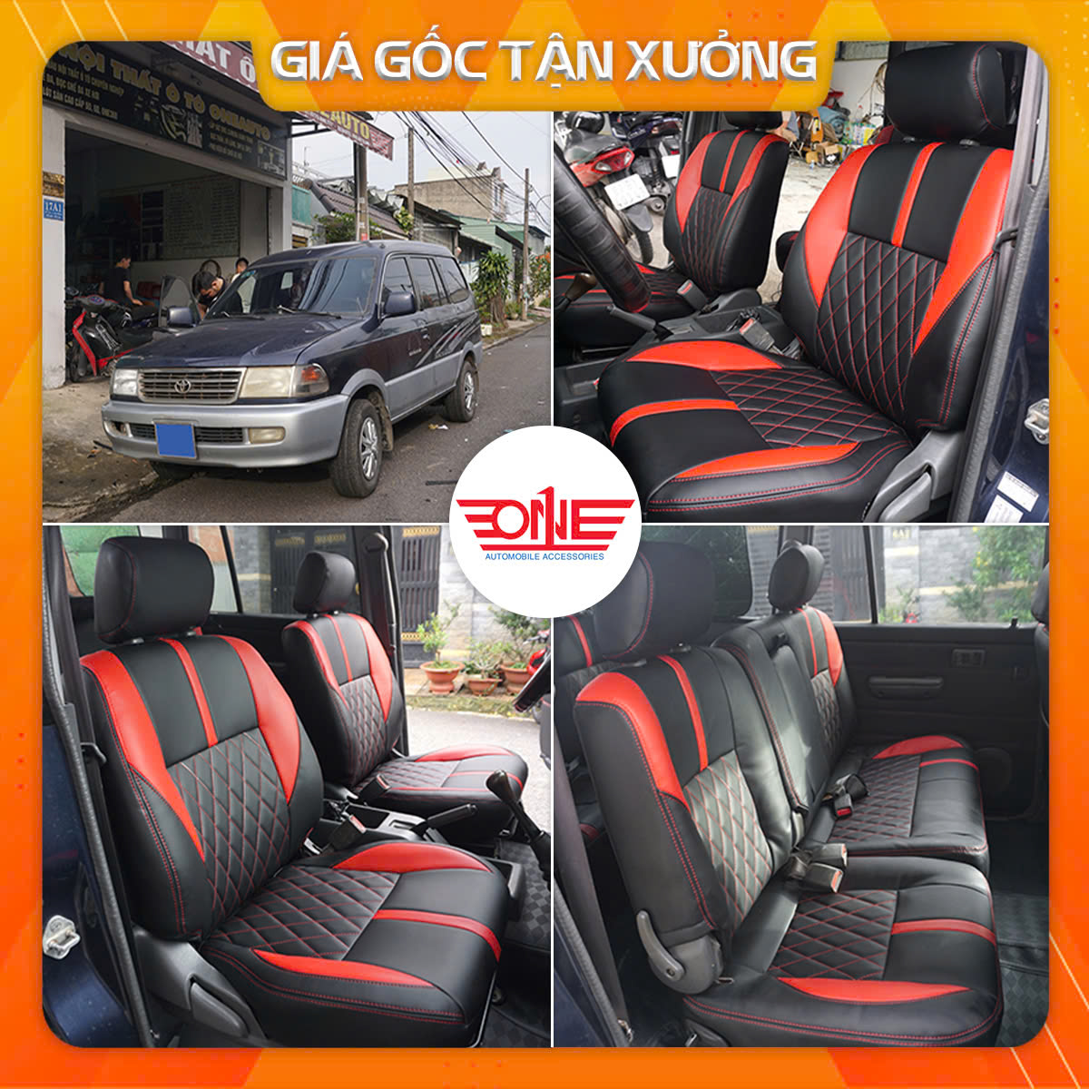Bọc Ghế Da xe Toyota Zace tại Biên Hòa