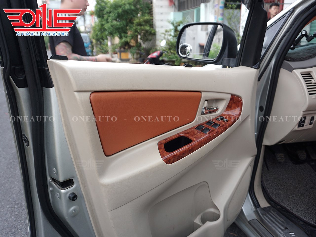 Bọc Ghế Da Microfiber Cho Xe Toyota Innova 2006, 2007, 2008, 2009