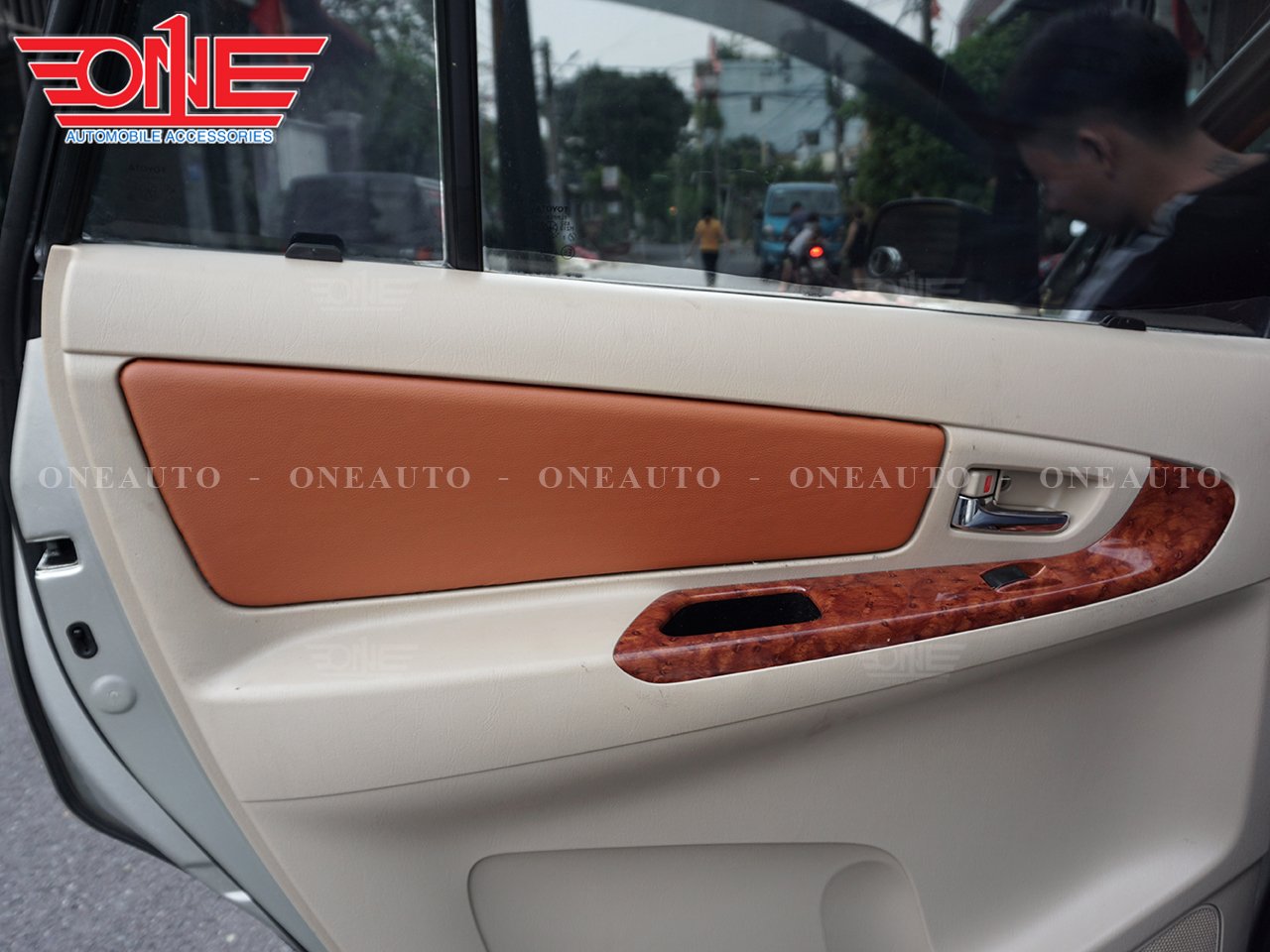 Bọc Ghế Da Microfiber Cho Xe Toyota Innova 2006, 2007, 2008, 2009