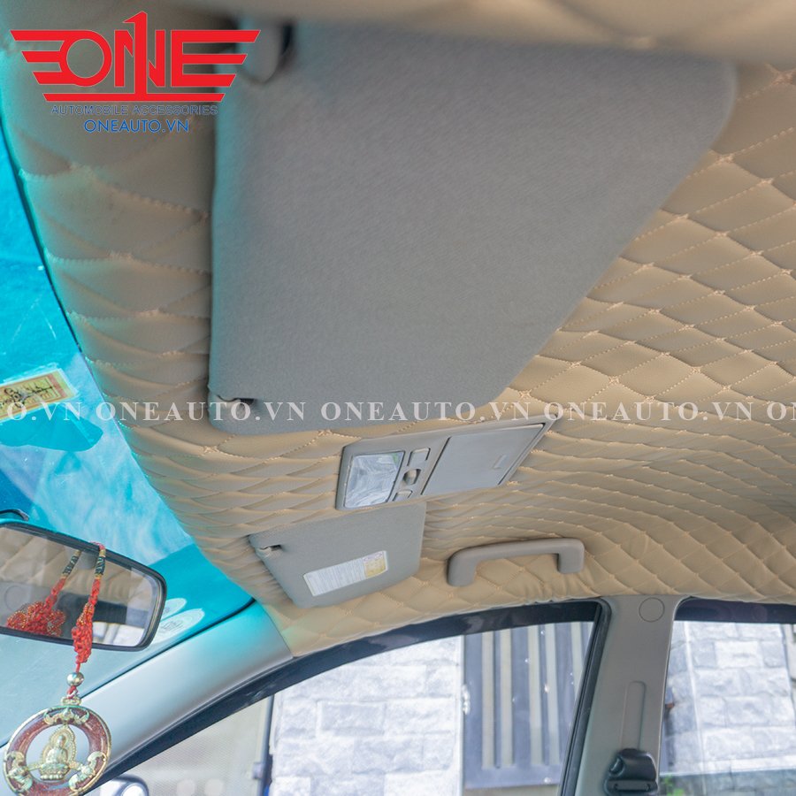 Bọc trần da 5D xe ô tô Pajero Sport 2016