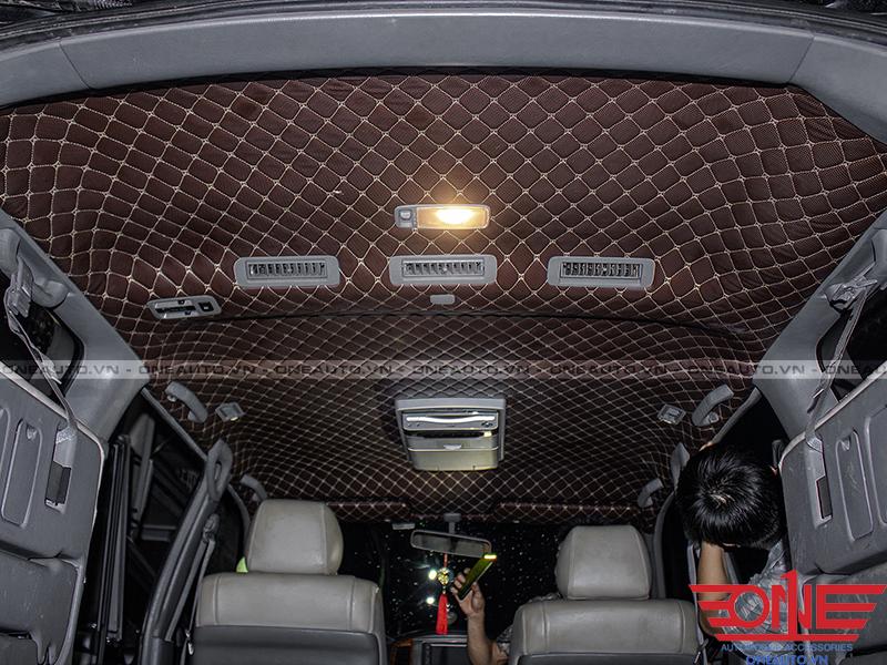 Bọc Trần Da 5D Xe Toyota Land Cruiser 2005