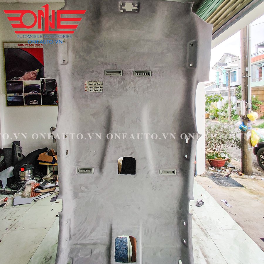 Bọc trần da lộn ô tô xe Toyota Fortuner