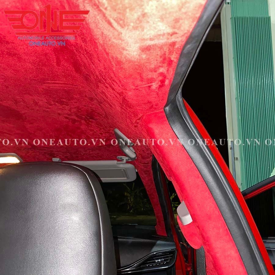 Bọc trần da lộn xe Toyota Vios