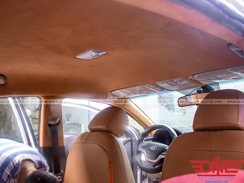 Bọc Trần Da Lộn Xe Hyundai Accent 2019