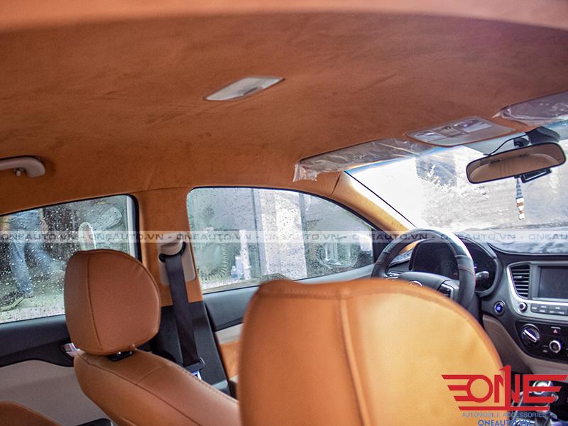 Bọc Trần Da Lộn Xe Hyundai Accent 2019