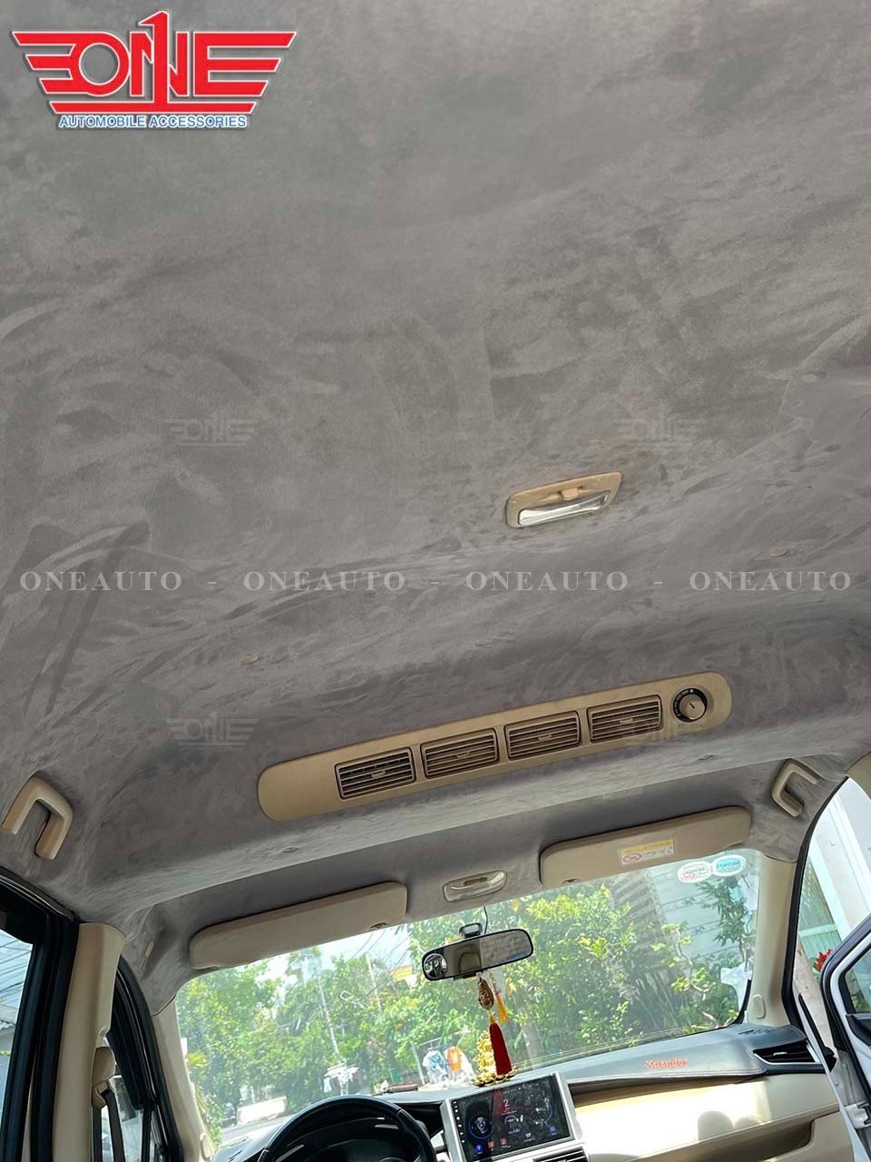 Bọc trần da lộn cho xe Mitsubishi Xpander