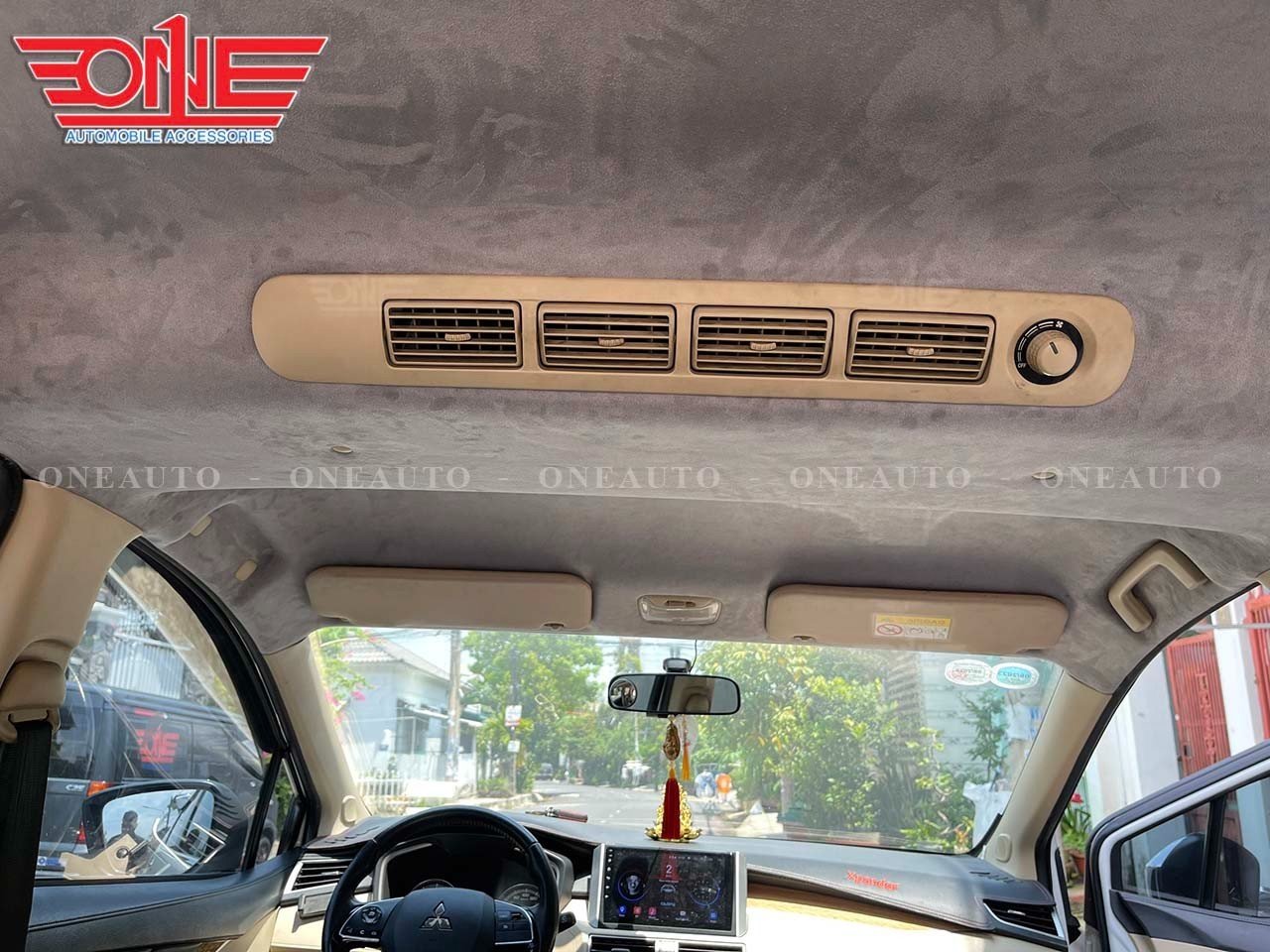 Bọc trần da lộn cho xe Mitsubishi Xpander