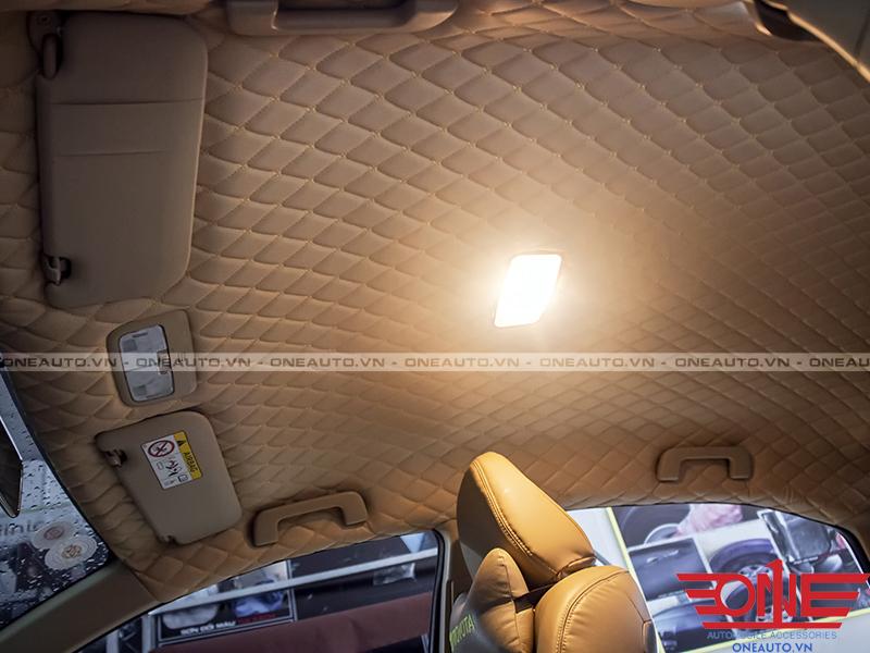 Bọc Trần Da 5D Xe Toyota Vios 2018