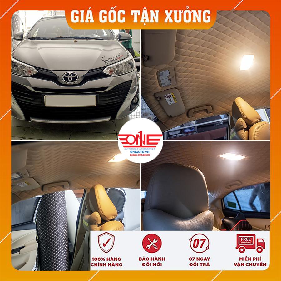 Bọc Trần Da 5D Xe Toyota Vios 2018
