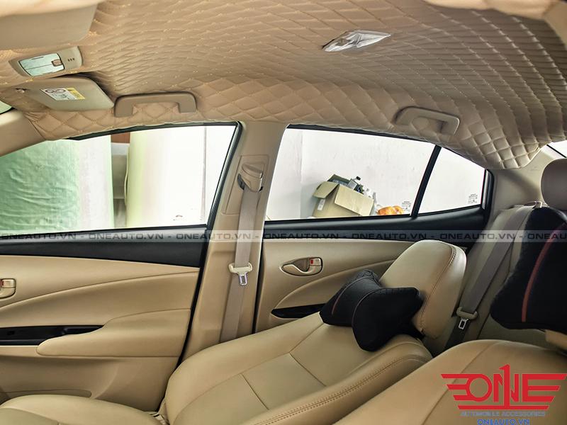 Bọc Trần Da Xe Toyota Vios 2016