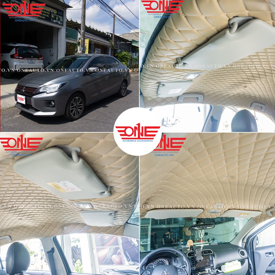 Bọc trần ô tô 5D xe Mitsubishi Attrage