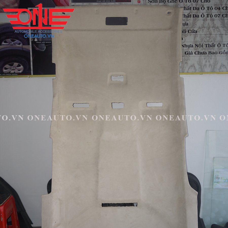 Bọc trần da lộn ô tô Toyota Fortuner