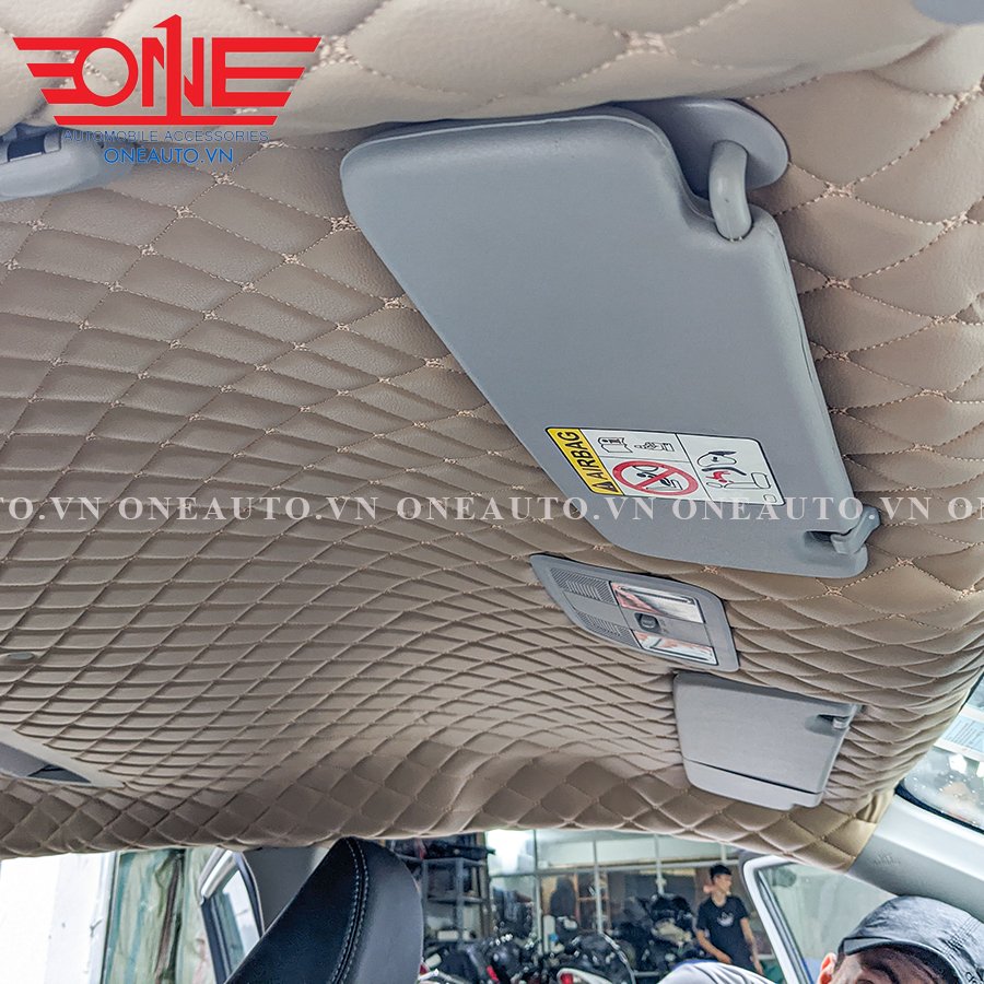 Bọc trần da 5D cho xe Toyota Veloz