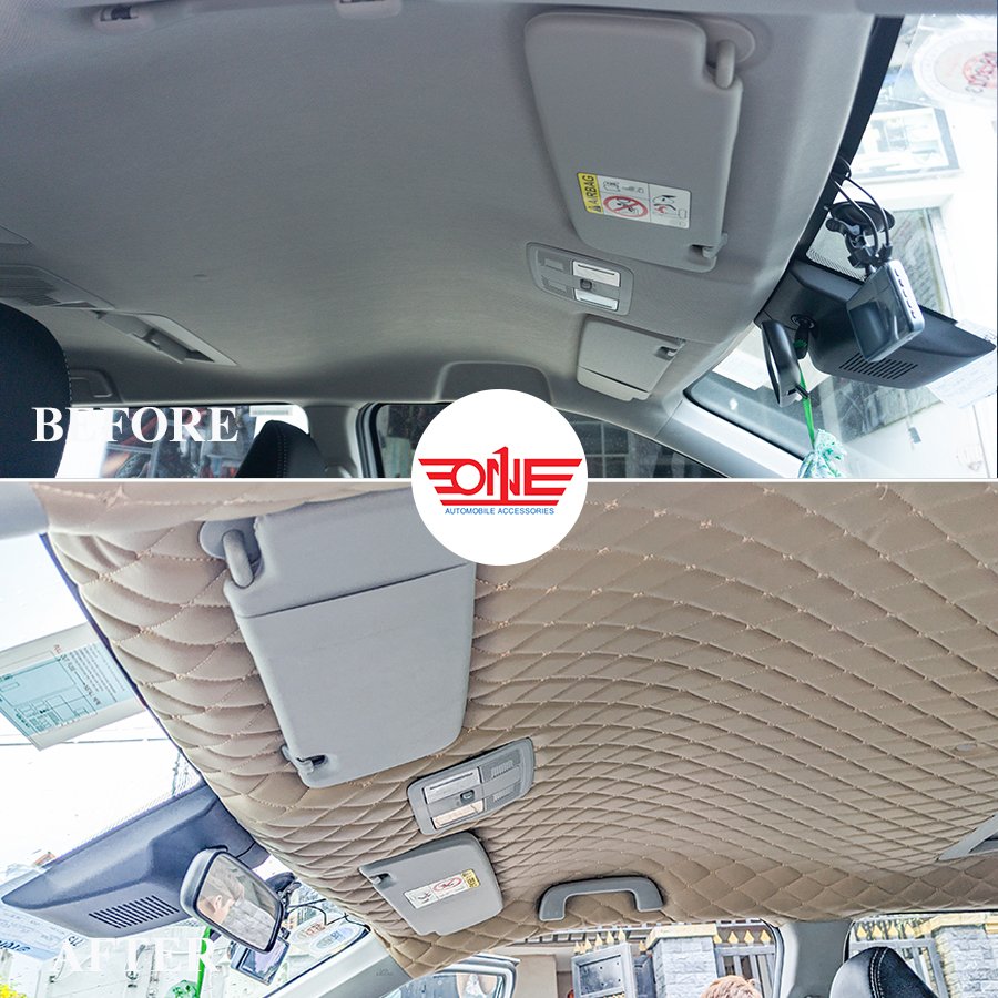 Bọc trần da 5D cho xe Toyota Veloz