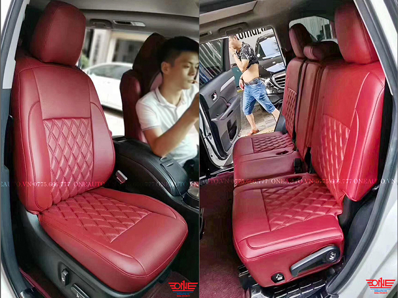 Bọc Ghế Da Microfiber Toyota Highlander 2016