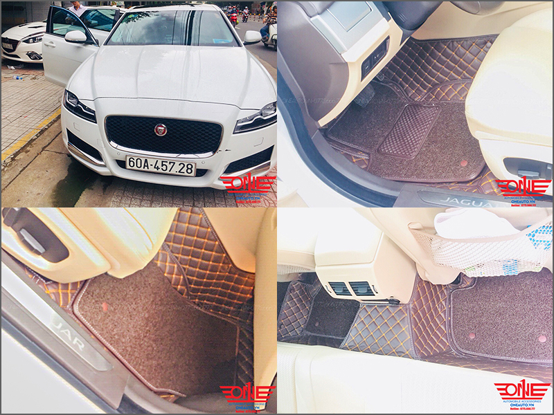 Thảm Lót Sàn 6D Cho Xe Jaguar XF