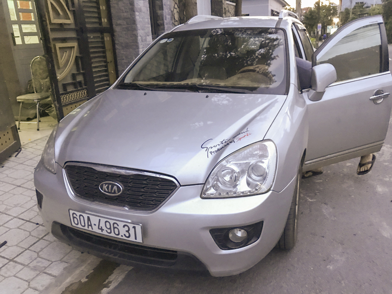 Thảm Lót Sàn Da Cao Cấp KIA CARENS (Form cũ)
