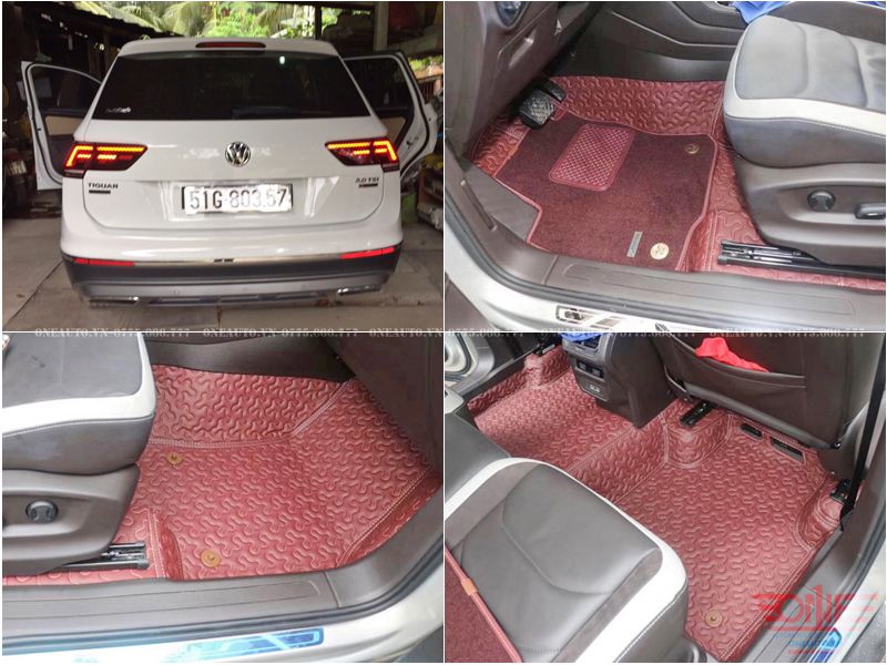 Thảm Lót Sàn 360 Độ Xe Volkswagen Tiguan
