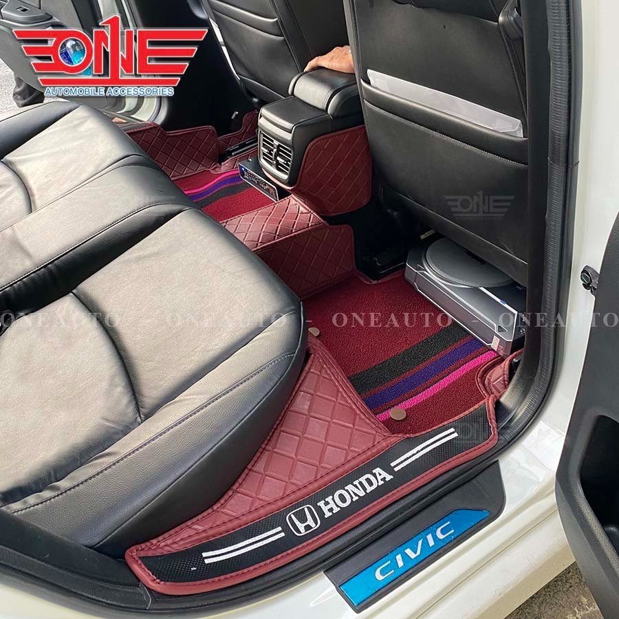 Thảm lót sàn ô tô 8D Honda CIVIC 2017 - 2020