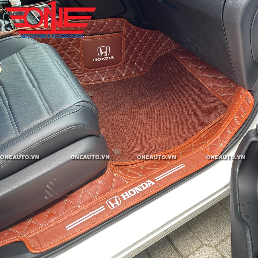 Thảm lót sàn ô tô 8D Honda CRV 2017 - 2023 Full viền cửa