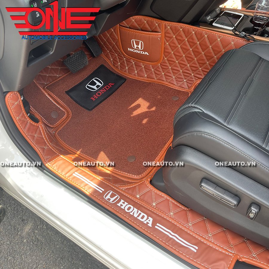 Thảm lót sàn ô tô 8D Honda CRV 2017 - 2023 Full viền cửa