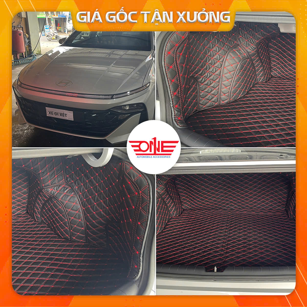 Thảm lót cốp ô tô xe Hyundai Accent 2024 mới nhất