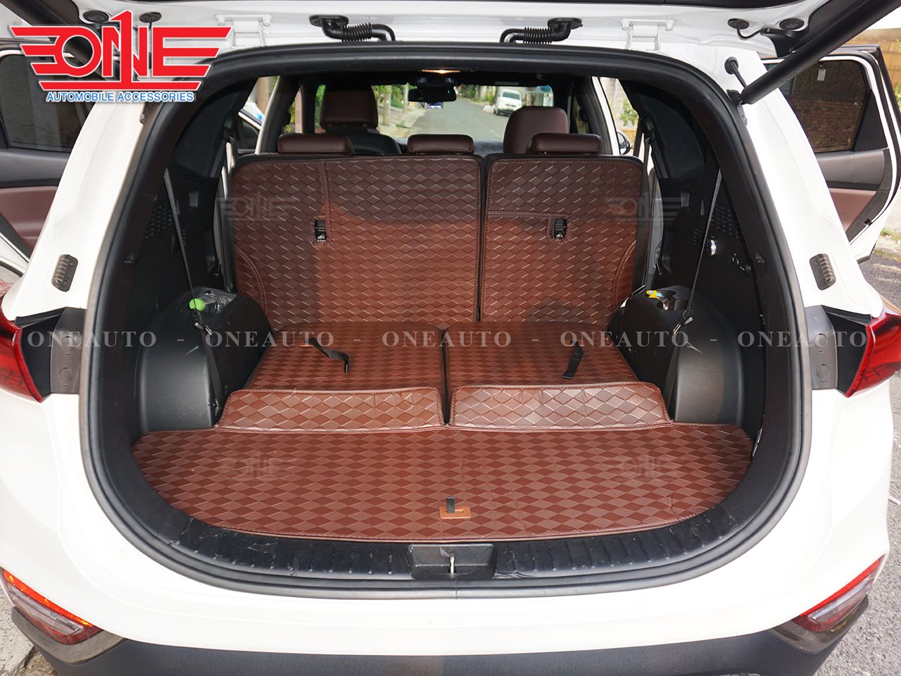 Thảm Lót Cốp Xe Hyundai Santafe 2019 - 2020