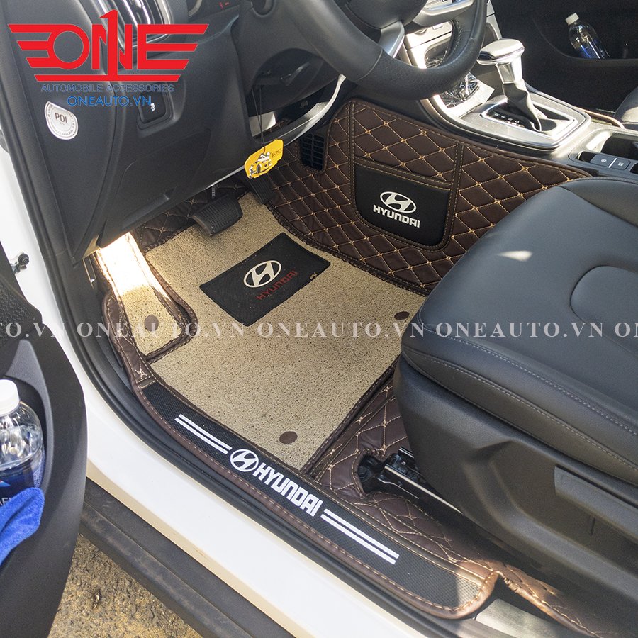 Thảm lót sàn ô tô 8D tràn viền xe Hyundai Creta 2023