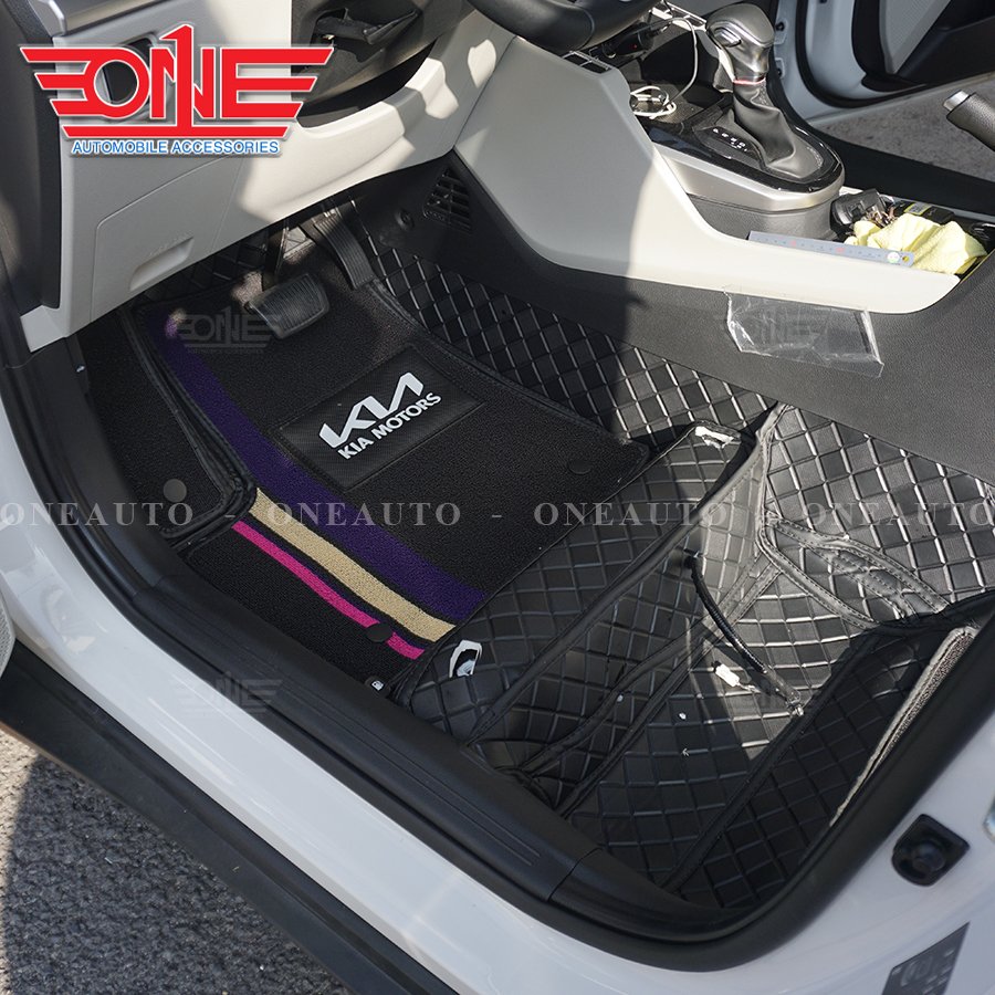 Thảm lót sàn ô tô 360 xe KIA Carens 2023 - 2024