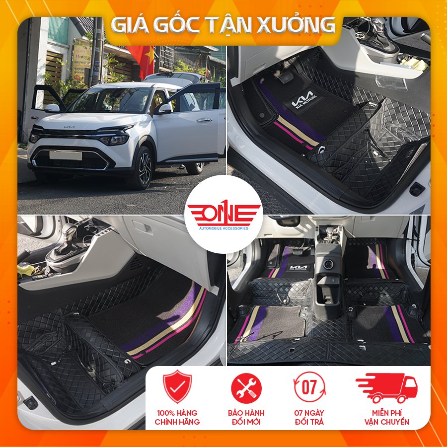 Thảm lót sàn ô tô 360 xe KIA Carens 2023 - 2024