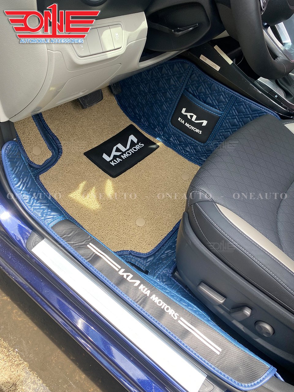 Thảm lót sàn ô tô 8D tràn viền xe KIA K3 2022