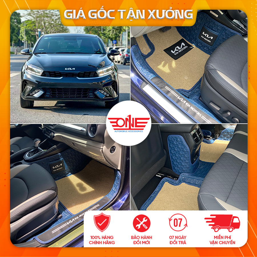 Thảm lót sàn ô tô 8D tràn viền xe KIA K3 2022