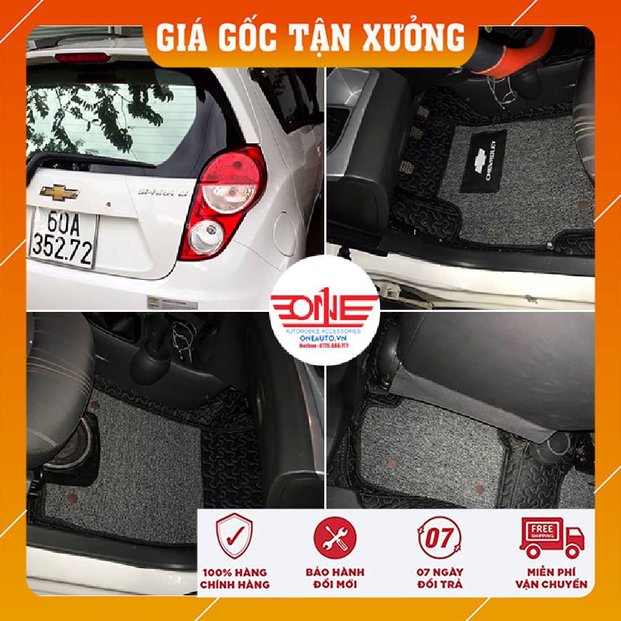 Thảm Lót Sàn Ô Tô 360 Độ Cho Xe Chevrolet Spark