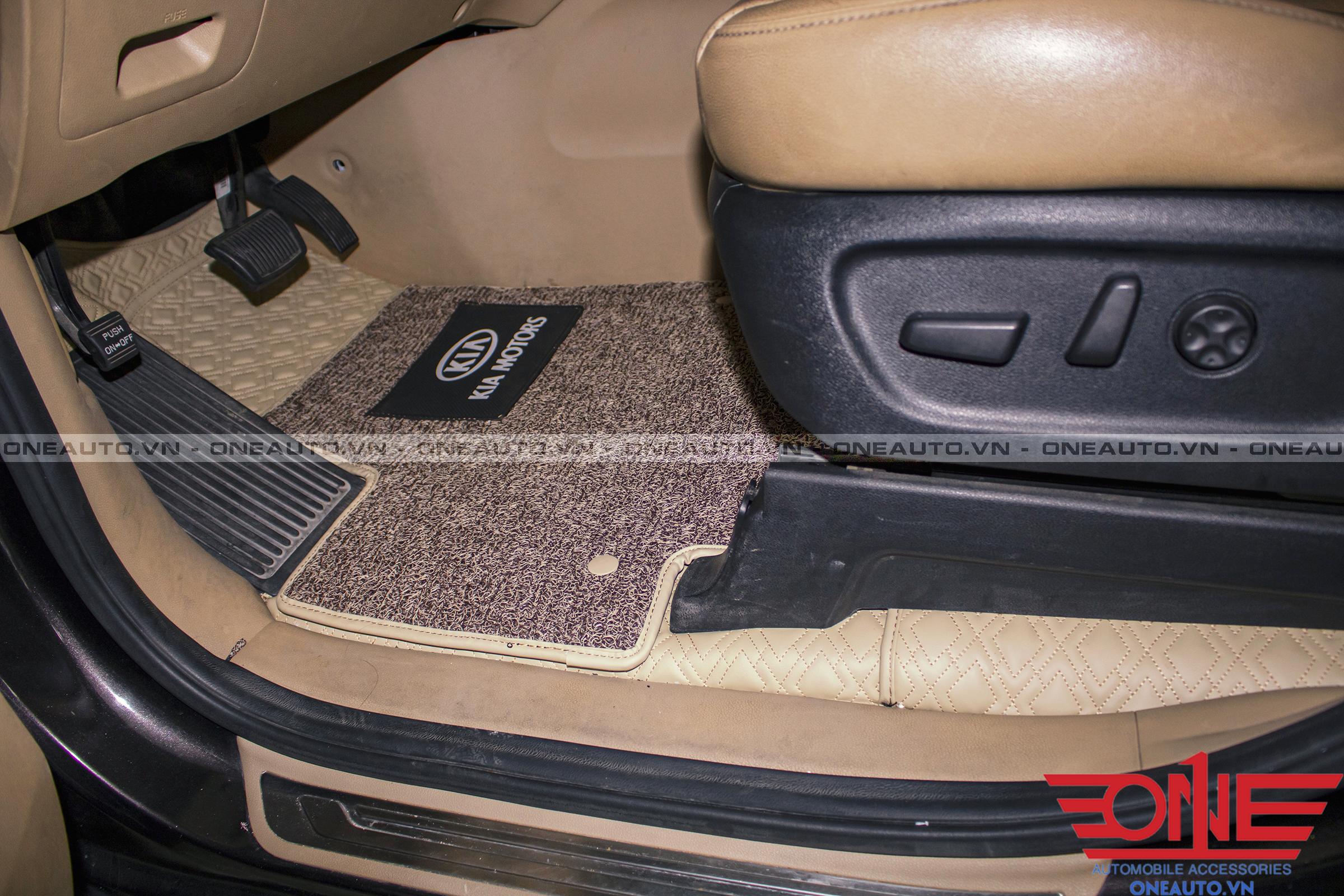 Thảm Lót Sàn 360 Độ Xe Kia Sedona 2016