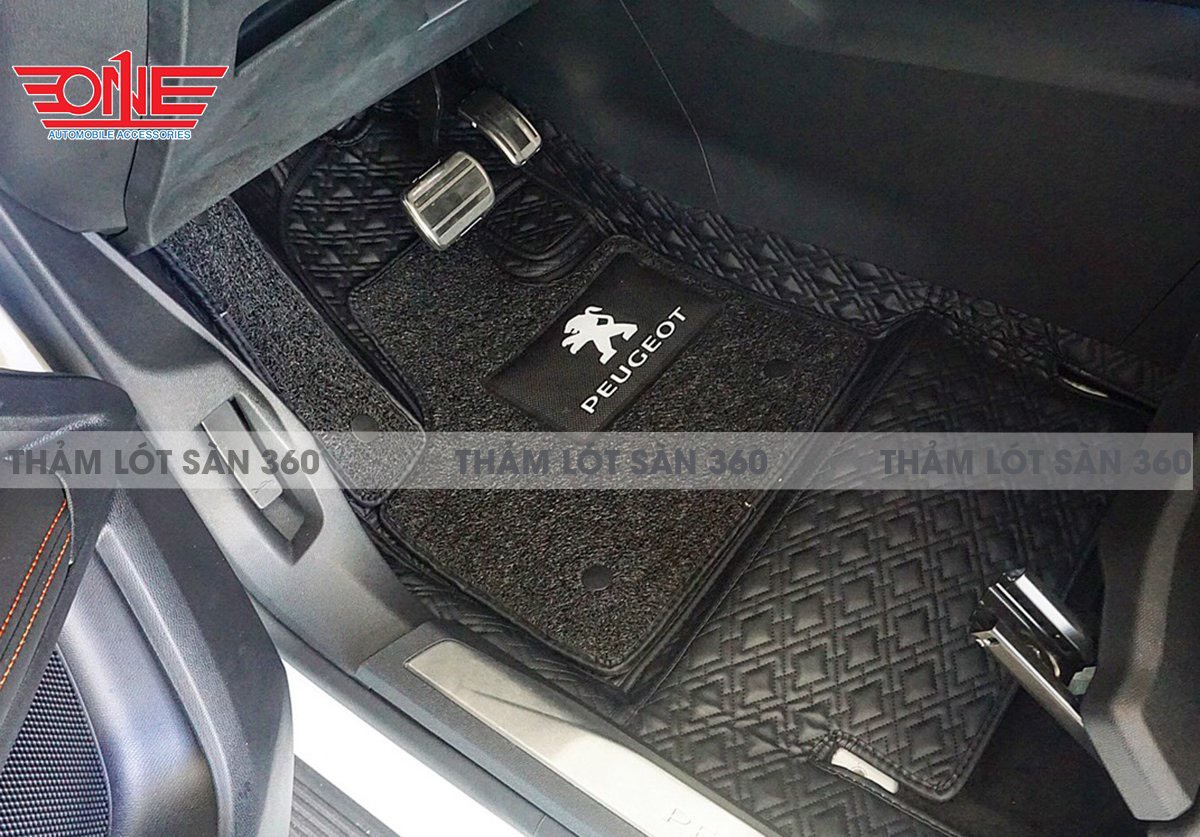 Thảm Lót Sàn Ô Tô 360 Độ Peugeot 3008
