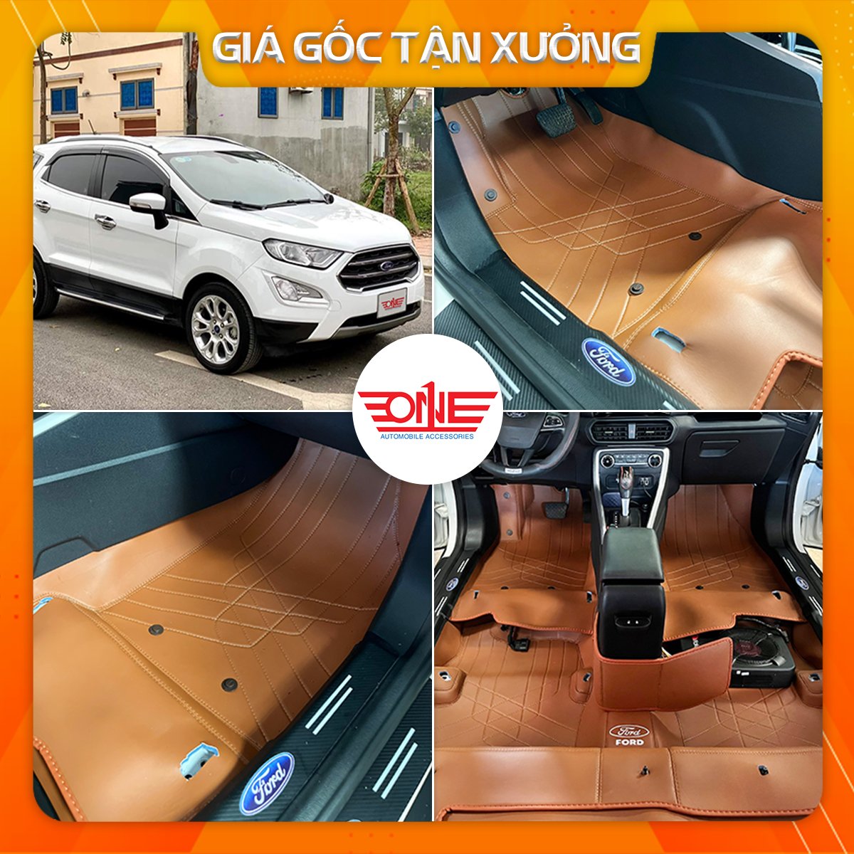 Thảm lót sàn 360 cao cấp xe Ford Ecosport 2018