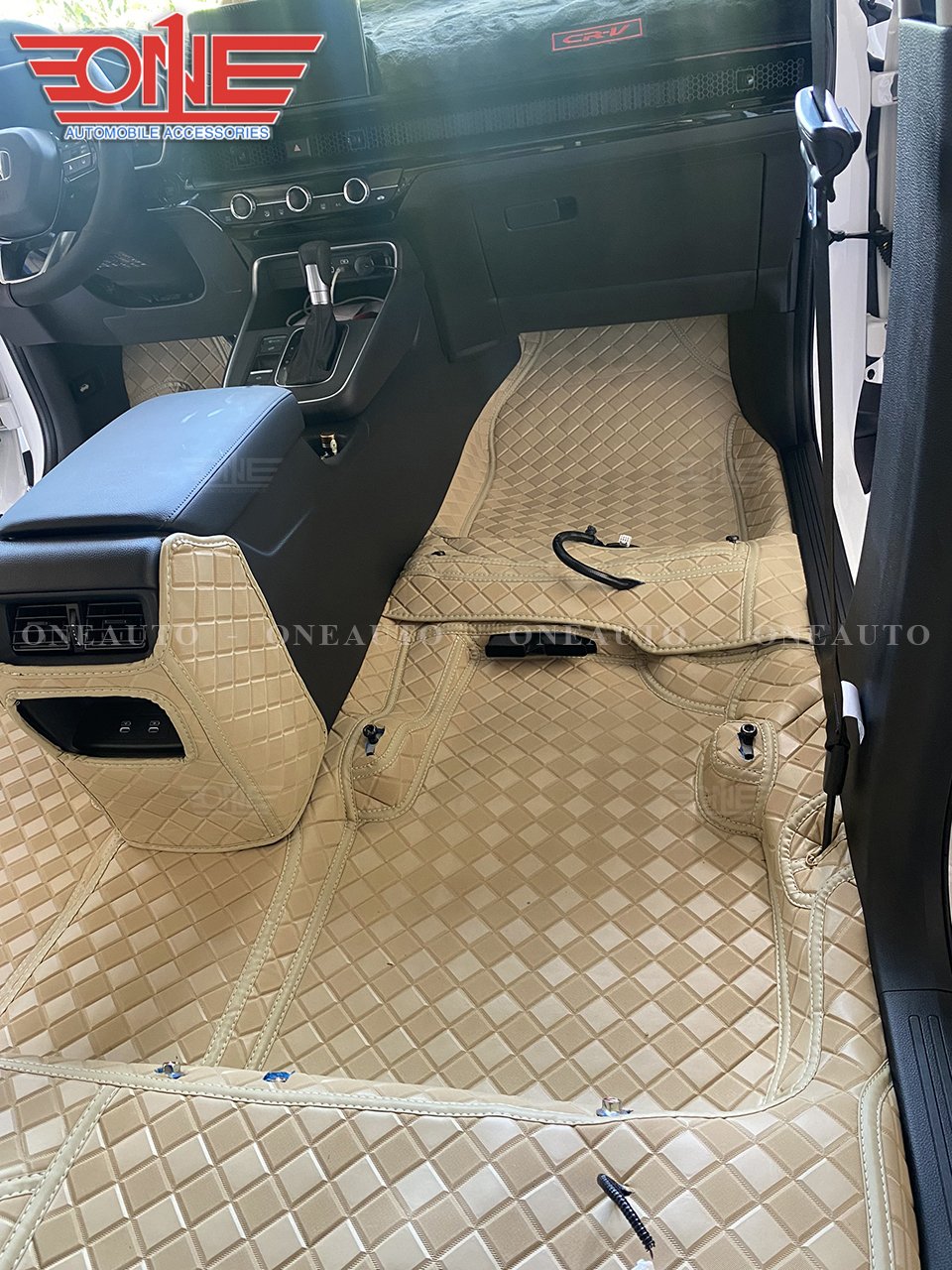 Thảm lót sàn ô tô 360 Honda CRV 2024 Luxury bản 7 chỗ Mới Nhất