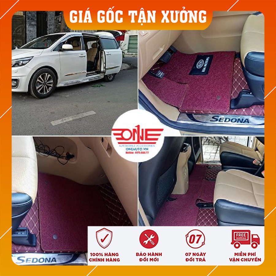 Thảm Lót Sàn 360 Độ Xe Kia Sedona 2016