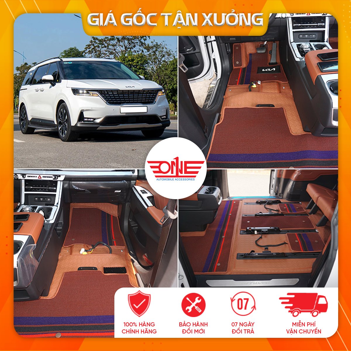 Thảm lót sàn 360 Kia Carnival 2024 mới nhất !