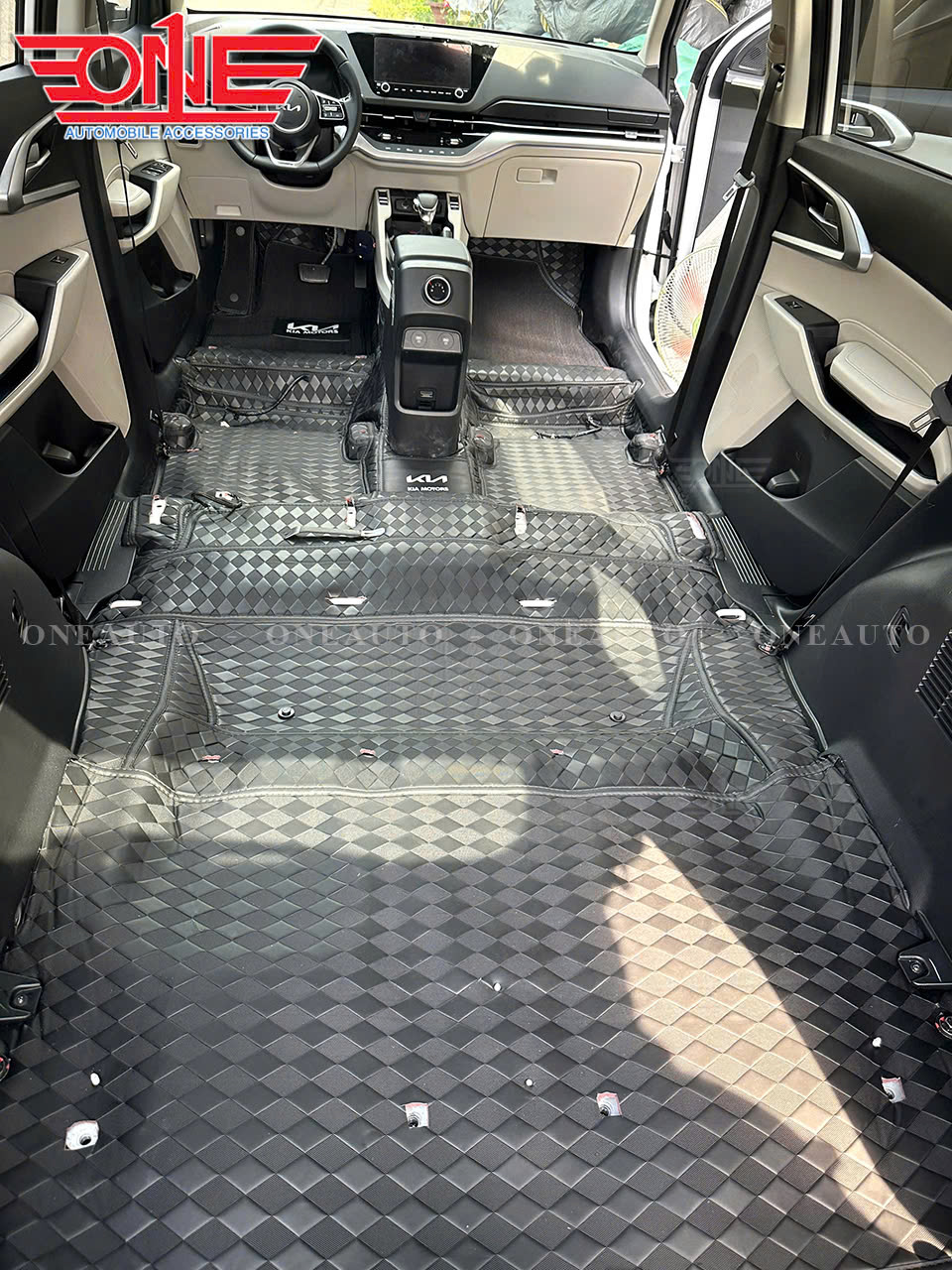 Thảm lót sàn ô tô 360 xe KIA Carens 2023 - 2024