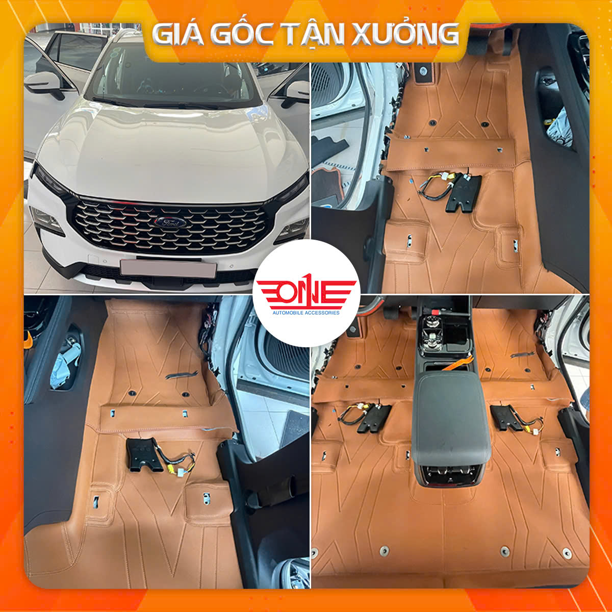 Thảm lót sàn 360 Luxury xe Ford Territory